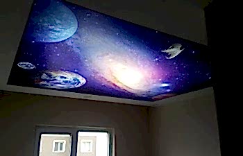 Gergi Tavan Dijital Baskı Projeleri